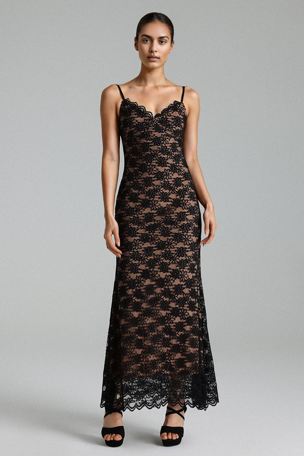 Wenesa Lace Maxi Dress