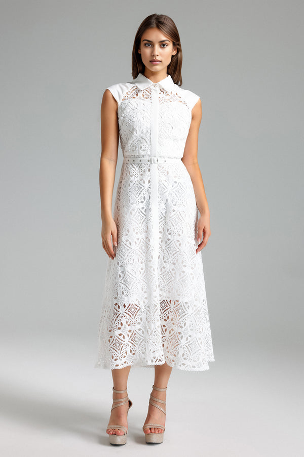 Fallon Floral Hollow Dress