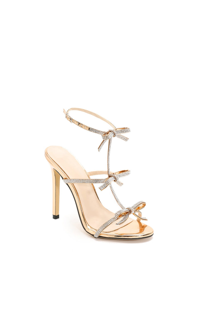 Indi Diamante Buckle Stiletto Sandles