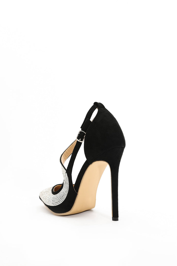 Moss Diamante Stiletto Pumps