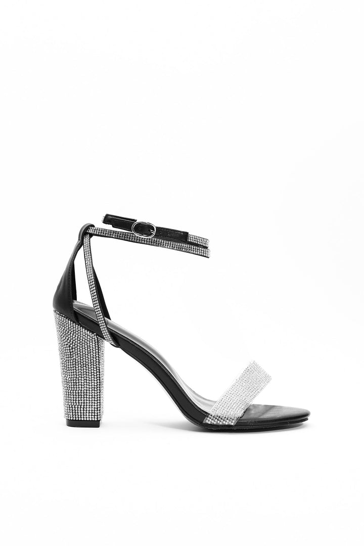 Naima Diamante Strappy Heeled Sandles