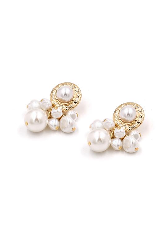 Pearl Detail Earrings - Bellabarnett