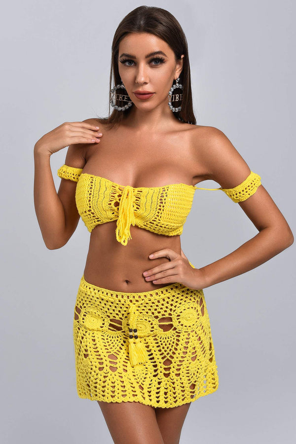 Shenali Set de Bikini Crochet