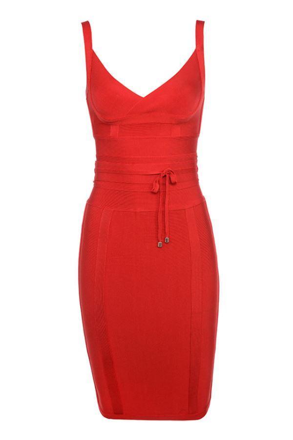 Stella Dress - Red - Bellabarnett